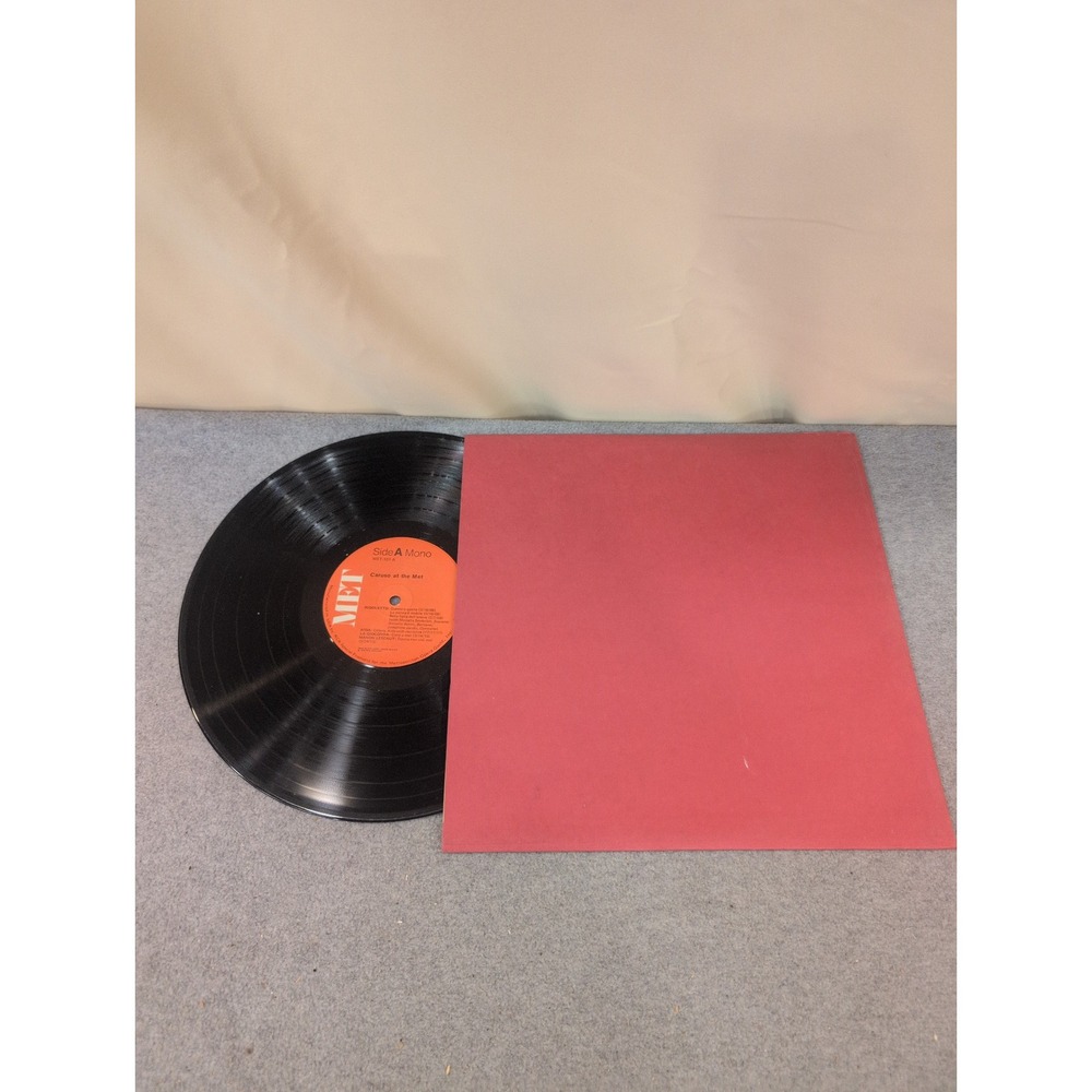Enrico Caruso Great Artists at the Met Vinyl LP Metropolitan Opera Guild Mono - Picture 2 of 2